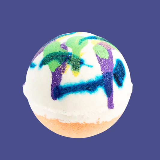 Handmade bath fizzy, bath bomb for sensitive skin