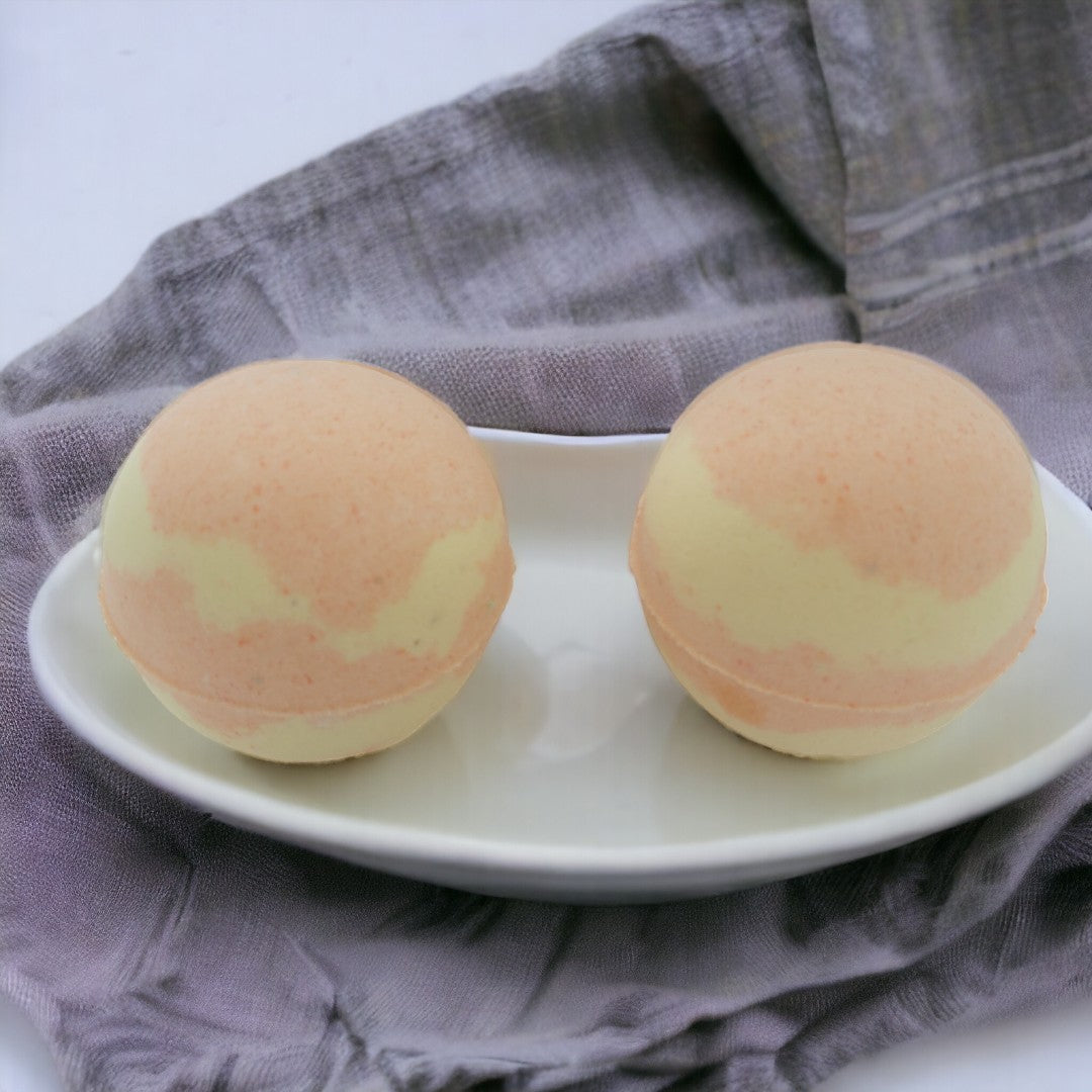 fruity bath bomb