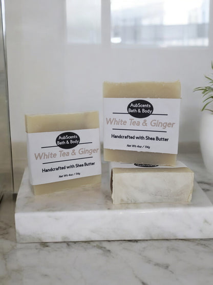 white tea & ginger soap in virginia