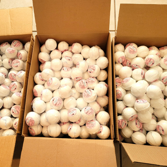 custom bath bomb party favors